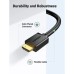 Кабель мультимедийный HDMI M to DVI M 1.5m HD106 black Ugreen (11150)