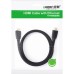 Кабель мультимедийный HDMI M to HDMI M 2.0m braided HD118 black Ugreen (40410) Кабель мультимедийный HDMI M to HDMI M 2.0m braided HD118 black Ugreen (40410)