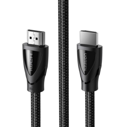 Кабель мультимедийный HDMI M to HDMI M 1.5m braided HD140 black Ugreen (80402) Кабель мультимедийный HDMI M to HDMI M 1.5m braided HD140 black Ugreen (80402)