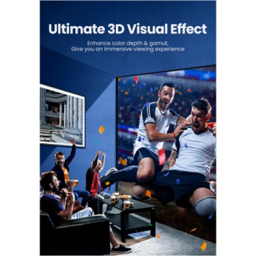 Кабель мультимедийный HDMI M to HDMI M 5.0m braided HD140 black Ugreen (80405) Кабель мультимедийный HDMI M to HDMI M 5.0m braided HD140 black Ugreen (80405)