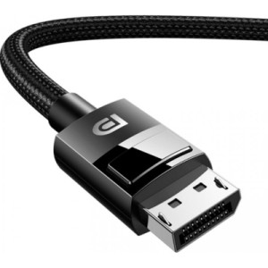 Кабель мультимедійний DisplayPort M to DisplayPort M 5.0m V1.4 braided DP114 black Ugreen (80394)