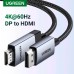 Кабель мультимедийный DisplayPort M to HDMI M 1.0m V2.0 4K60Hz DP119 black Ugreen (15773) Кабель мультимедийный DisplayPort M to HDMI M 1.0m V2.0 4K60Hz DP119 black Ugreen (15773)