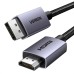 Кабель мультимедийный DisplayPort M to HDMI M 3.0m V2.0 4K30Hz DP125 black Ugreen (35843) Кабель мультимедийный DisplayPort M to HDMI M 3.0m V2.0 4K30Hz DP125 black Ugreen (35843)