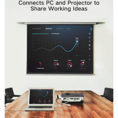 Кабель мультимедийный miniDisplayPort M to HDMI M 1.5m MD101 4K black Ugreen (20848) Кабель мультимедийный miniDisplayPort M to HDMI M 1.5m MD101 4K black Ugreen (20848)