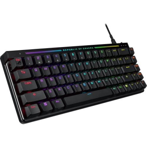 Клавиатура ASUS ROG Falchion Ace HFX USB Eng Black (90MP03VE-BKUA20) Клавиатура ASUS ROG Falchion Ace HFX USB Eng Black (90MP03VE-BKUA20)