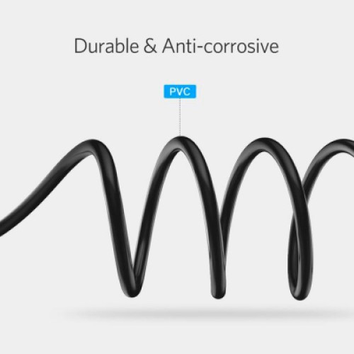 Кабель питания USB to DC 3.5mm 5V 1.0m black Ugreen (10376) Кабель питания USB to DC 3.5mm 5V 1.0m black Ugreen (10376)