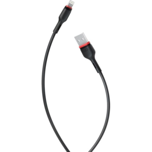 Дата кабель USB 2.0 AM to Lightning 1.0m 2.4A NB-P171 black XO (6920680873647) Дата кабель USB 2.0 AM to Lightning 1.0m 2.4A NB-P171 black XO (6920680873647)