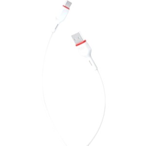 Дата кабель USB 2.0 AM to USB-C 1.0m 2.4A NB-P171 white XO (6920680873692)