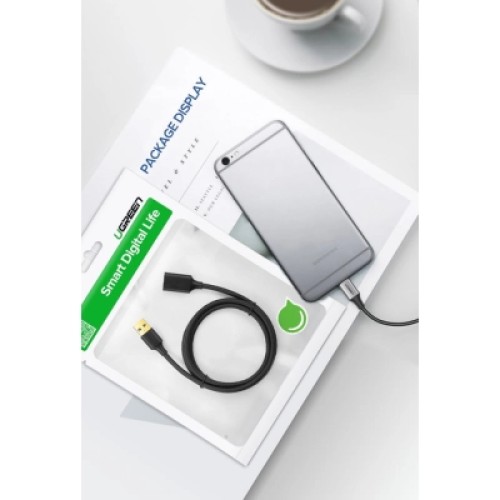 Дата кабель USB 3.0 AM/AF 1.5m US129 black Ugreen (30126) Дата кабель USB 3.0 AM/AF 1.5m US129 black Ugreen (30126)