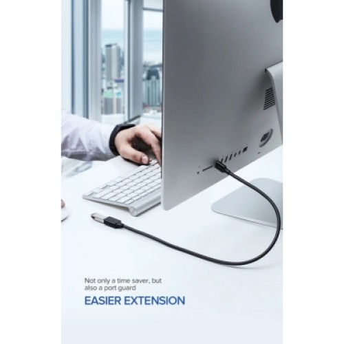 Дата кабель USB 3.0 AM/AF 1.5m US129 black Ugreen (30126) Дата кабель USB 3.0 AM/AF 1.5m US129 black Ugreen (30126)