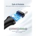 Дата кабель USB 2.0 AM to USB-C 0.25m 3A US287 black Ugreen (60114) Дата кабель USB 2.0 AM to USB-C 0.25m 3A US287 black Ugreen (60114)