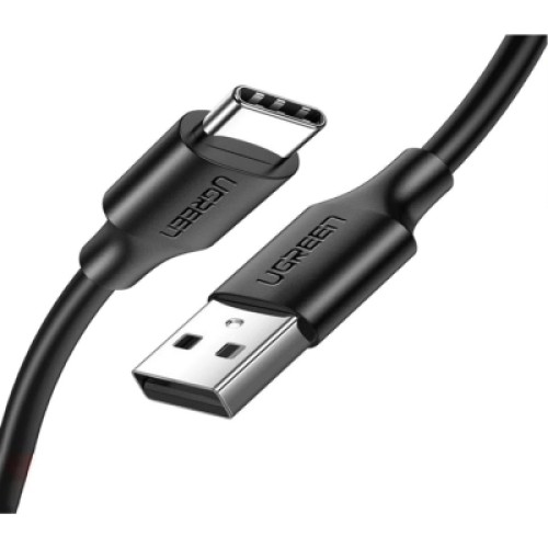 Дата кабель USB 2.0 AM to USB-C 0.25m 3A US287 black Ugreen (60114) Дата кабель USB 2.0 AM to USB-C 0.25m 3A US287 black Ugreen (60114)