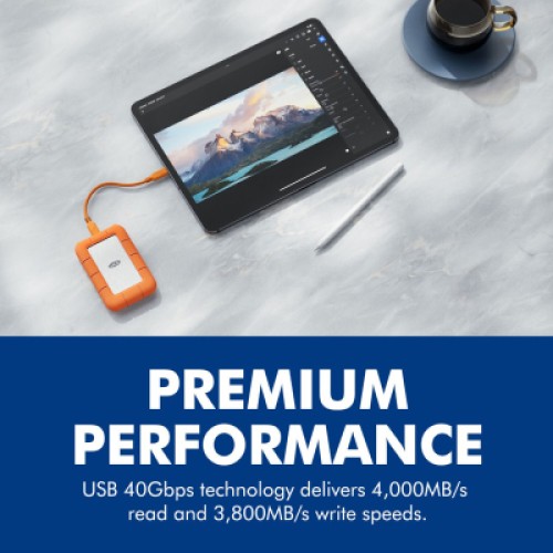 Накопитель SSD USB Type-C 4TB Rugged LaCie (STND4000400) Накопитель SSD USB Type-C 4TB Rugged LaCie (STND4000400)