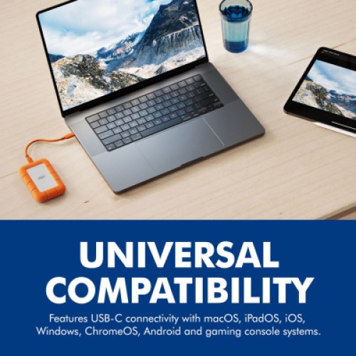 Накопитель SSD USB Type-C 4TB Rugged LaCie (STND4000400) Накопитель SSD USB Type-C 4TB Rugged LaCie (STND4000400)