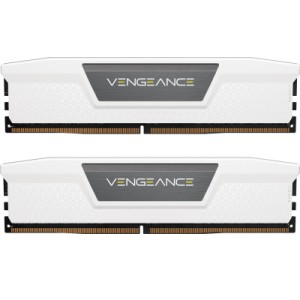 Модуль памяти для компьютера DDR5 32GB (2x16GB) 6000 MHz Vengeance White Corsair (CMK32GX5M2E6000Z36W)