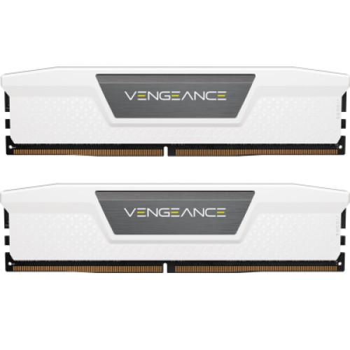 Модуль памяти для компьютера DDR5 32GB (2x16GB) 6000 MHz Vengeance White Corsair (CMK32GX5M2E6000Z36W) Модуль памяти для компьютера DDR5 32GB (2x16GB) 6000 MHz Vengeance White Corsair (CMK32GX5M2E6000Z36W)