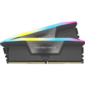 Модуль памяти для компьютера DDR5 96GB (2x48GB) 6000 MHz Vengeance RGB Grey Corsair (CMH96GX5M2E6000Z36)