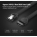 Кабель для передачи данных SATA 3 Data Cable 0.5m US217 Black Ugreen (30796)