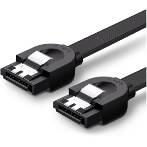 Кабель для передачі даних SATA 3 Data Cable 0.5m US217 Black Ugreen (30796)