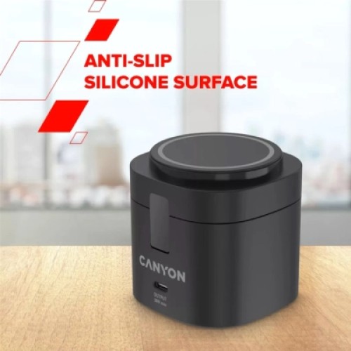 Зарядное устройство Canyon 4-in-1 wireless charging stand 30W + charger 65W + cable 1.0m black (CNS-WCS405B) Зарядное устройство Canyon 4-in-1 wireless charging stand 30W + charger 65W + cable 1.0m black (CNS-WCS405B)