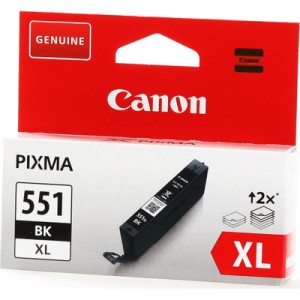 Картридж Canon CLI-551XL Black 11 ml (6443B001)