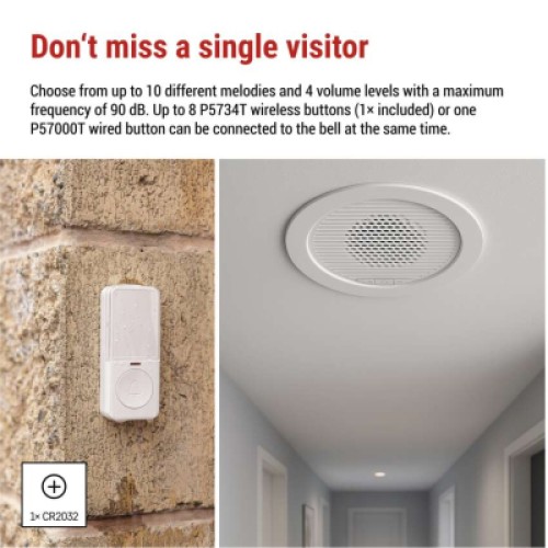 Дверной звонок EMOS P57103 Дверной звонок EMOS P57103