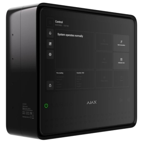 Модуль управления умным домом Ajax EN54 Fire Hub black Модуль управления умным домом Ajax EN54 Fire Hub black