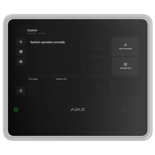 Модуль управления умным домом Ajax EN54 Fire Hub white Модуль управления умным домом Ajax EN54 Fire Hub white