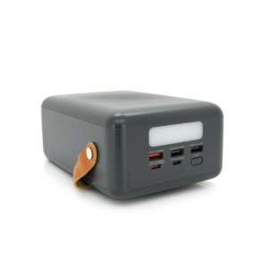 Батарея универсальная Remax 80000mAh, PD, QC/27W+22.5W, 3*USB, Type-C, Black (RPP-118)