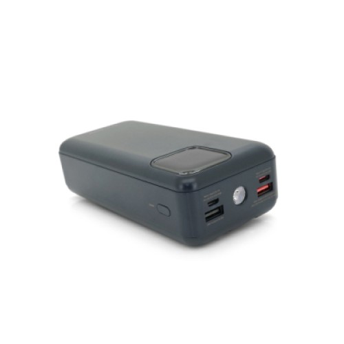 Батарея универсальная Remax 30000mAh, 22.5W, USB+Type-C, with cables Lighting+Type-C, Black (RPP-550) Батарея универсальная Remax 30000mAh, 22.5W, USB+Type-C, with cables Lighting+Type-C, Black (RPP-550)