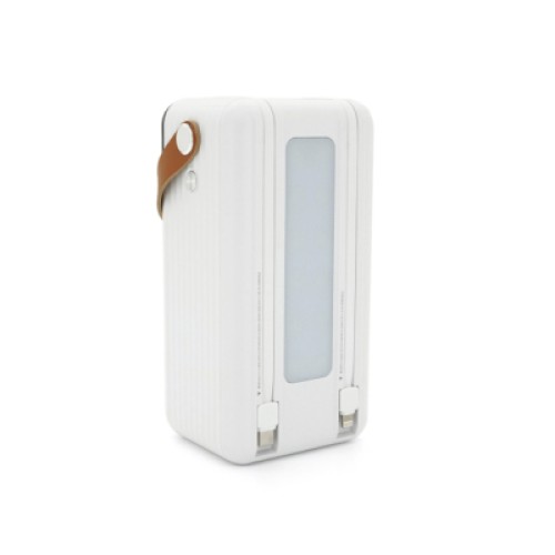 Батарея универсальная Remax 60000mAh, 22.5W, PD+QC, 2*USB+Type-C+Lightning, Black/White (RPP-565) Батарея универсальная Remax 60000mAh, 22.5W, PD+QC, 2*USB+Type-C+Lightning, Black/White (RPP-565)