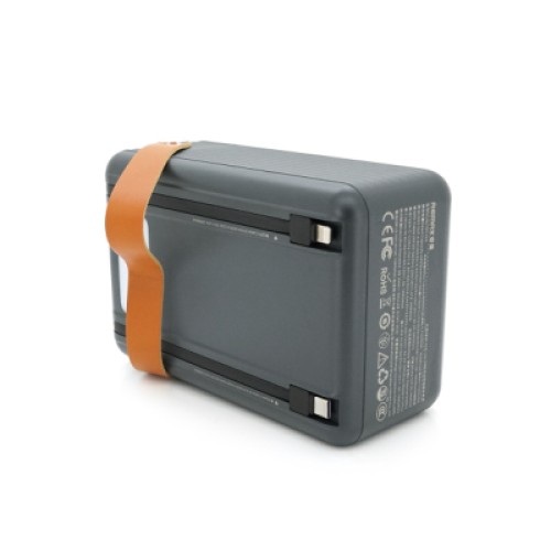 Батарея универсальная Remax 80000mAh, 20W, 3*USB+Type-C+Lighting, Black (RPP-566) Батарея универсальная Remax 80000mAh, 20W, 3*USB+Type-C+Lighting, Black (RPP-566)