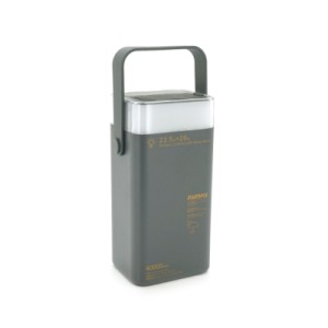 Батарея универсальная Remax 40000mAh, 22.5W, PD+QC, 2*USB+2*Type-C, Gray (RPP-596)