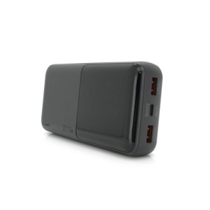 Батарея универсальная Remax 20000mAh, 22.5W, 2*USB+Type-C, Black (RPP-623)