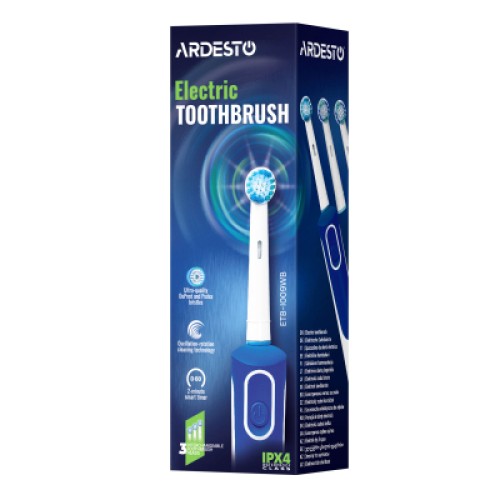 Электрическая зубная щетка Ardesto ETB-I009WB