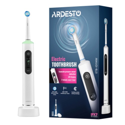 Электрическая зубная щетка Ardesto ETB-ID114W
