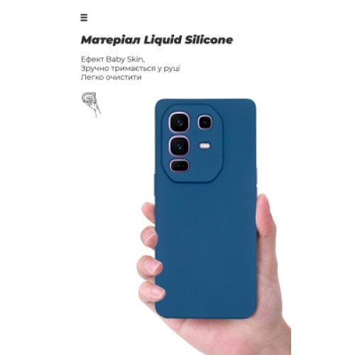 Чехол для мобильного телефона Armorstandart ICON Infinix Note 50 Pro Plus 5G Camera cover Dark Blue (ARM85340) Чехол для мобильного телефона Armorstandart ICON Infinix Note 50 Pro Plus 5G Camera cover Dark Blue (ARM85340)