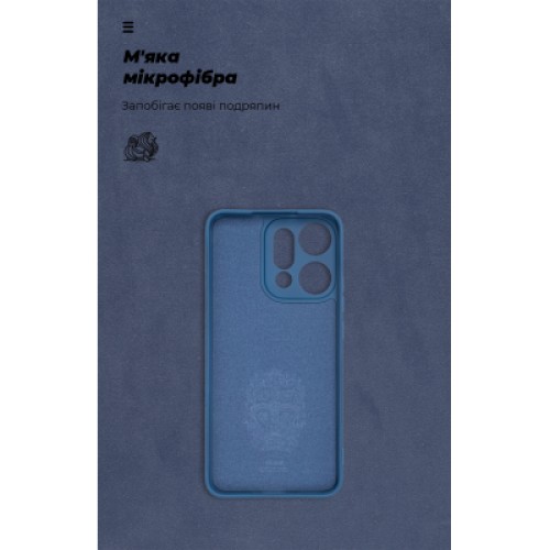 Чехол для мобильного телефона Armorstandart ICON OPPO Reno14 Pro 5G Camera cover Dark Blue (ARM87569) Чехол для мобильного телефона Armorstandart ICON OPPO Reno14 Pro 5G Camera cover Dark Blue (ARM87569)