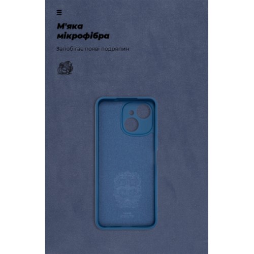 Чехол для мобильного телефона Armorstandart ICON Tecno Spark 40C 4G Camera cover Dark Blue (ARM87940) Чехол для мобильного телефона Armorstandart ICON Tecno Spark 40C 4G Camera cover Dark Blue (ARM87940)