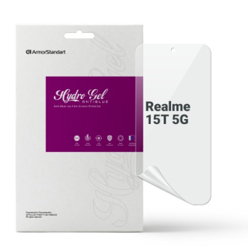 Пленка защитная Armorstandart hydrogel Anti-Blue Realme 15T 5G (ARM89121)