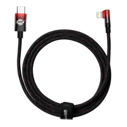 Дата кабель USB-C to Lightning 2.0m 20W black/red Baseus (CAVP000320) Дата кабель USB-C to Lightning 2.0m 20W black/red Baseus (CAVP000320)