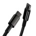 Дата кабель USB-C to USB-C 1.0m 100W black Baseus (CATWJ-01) Дата кабель USB-C to USB-C 1.0m 100W black Baseus (CATWJ-01)
