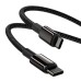 Дата кабель USB-C to USB-C 1.0m 100W black Baseus (CATWJ-01) Дата кабель USB-C to USB-C 1.0m 100W black Baseus (CATWJ-01)