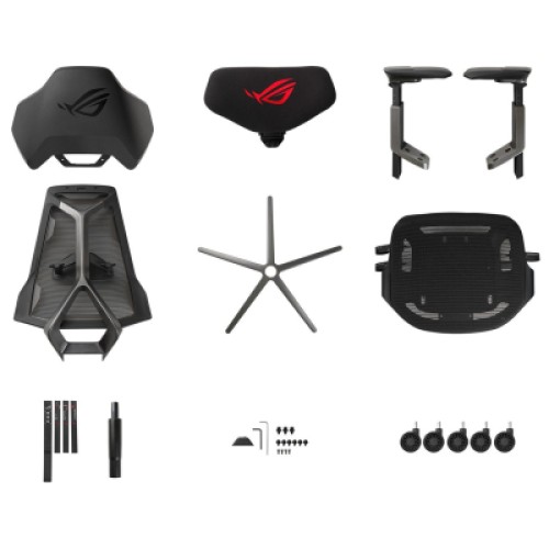 Кресло игровое ASUS SL400 ROG DESTRIER ERGO (90GC0120-MSG010/020) Кресло игровое ASUS SL400 ROG DESTRIER ERGO (90GC0120-MSG010/020)