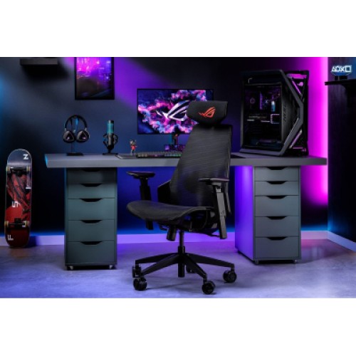 Кресло игровое ASUS SL400C ROG DESTRIER CORE Black (90GC01P0-MSG010) Кресло игровое ASUS SL400C ROG DESTRIER CORE Black (90GC01P0-MSG010)