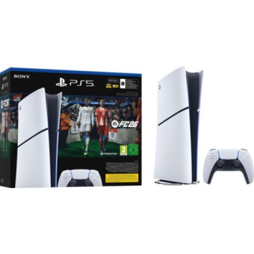 Игровая консоль Sony Playstation 5 Slim Digital 825GB (+EA SPORTS FC 26) (1000049864) Игровая консоль Sony Playstation 5 Slim Digital 825GB (+EA SPORTS FC 26) (1000049864)