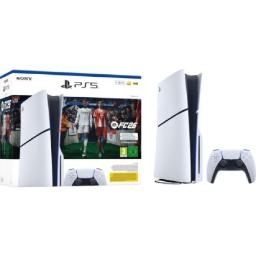 Игровая консоль Sony Playstation 5 Slim Blu-ray 825GB (+EA SPORTS FC 26) (1000049854) Игровая консоль Sony Playstation 5 Slim Blu-ray 825GB (+EA SPORTS FC 26) (1000049854)