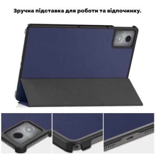 Чехол для планшета BeCover Smart Case Lenovo Idea Tab/K11 (2nd Gen) TB336/Xiaoxin Pad (2025) 11" Deep Blue (714096)