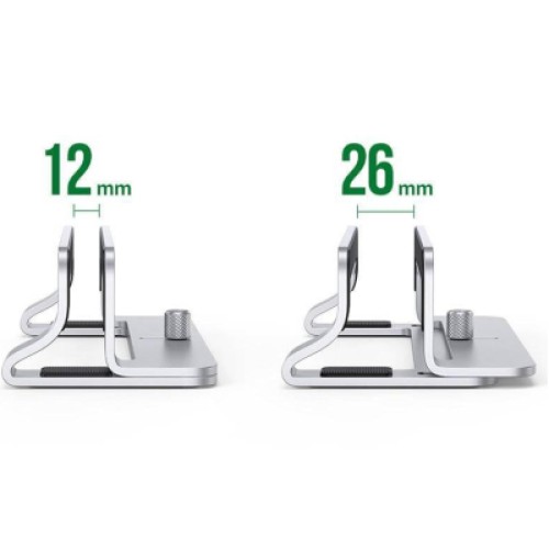 Подставка для ноутбука Ugreen LP258 Vertical Laptop Stand Silver (20471) Подставка для ноутбука Ugreen LP258 Vertical Laptop Stand Silver (20471)