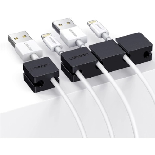 Держатель для кабеля Ugreen LP208 Cable Holder Clips Black (70585) Держатель для кабеля Ugreen LP208 Cable Holder Clips Black (70585)
